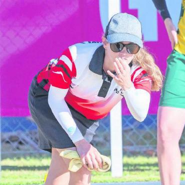 Jahresrückblick 2024 – Sport: Saanenlands Sportelite überzeugte - Laura Butler vom Bowls Club Gstaad gewann das prestigeträchtige Australian Open in der Kategorie Damen-Einzel. FOTO: ZVG