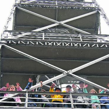 Faule Silberrücken, schneeweisse Salzberge u - Der legendäre Schleifenturm in Liestal.