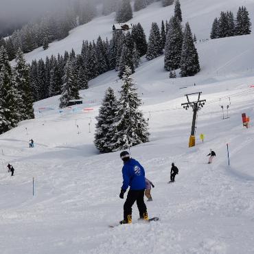 Erstkontakt mit dem Schnee