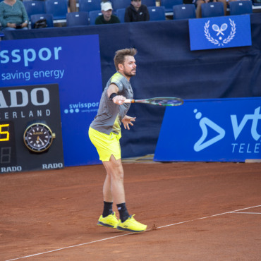 Weltklassetennis hält Gstaader Publikum in Atem - Stan Wawrinka kämpfte eisern, musste aber Abschied nehmen von Gstaad.