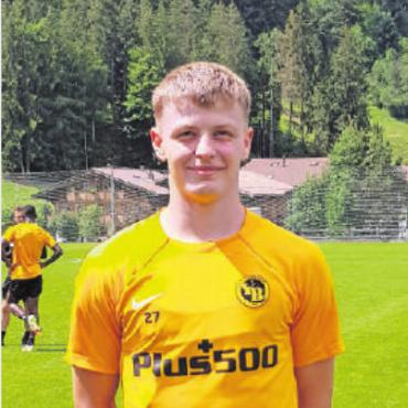 Der BSC Young Boys in Bewegung - Lewin Blum, Jahrgang 2001, in sozialen Netzwerken bereits als Shootingstar gehandelt, ist ein hoffnungsvolles Talent aus der YB-Schule.