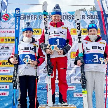 Zehn Podestplätze für das RLZ Gstaad - Rang 1 für Noemi Reichenbach und Rang 3 für Emma Horn…