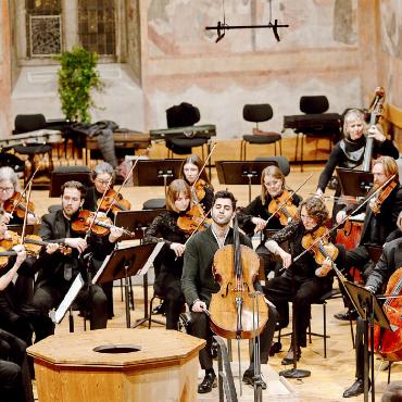 Erst die Pflicht – dann die Kür - Einen genussvollen Moment schenkte die Camerata Salzburg dem Publikum. FOTOS: RAPHAEL FAUX/ GSTAADPHOTOGRAPHY.COM