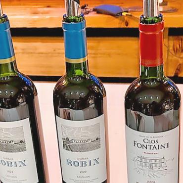 Ein äusserst gelungener Abend im Zeichen des Bordeaux - Auswahl der degustierten Weine.