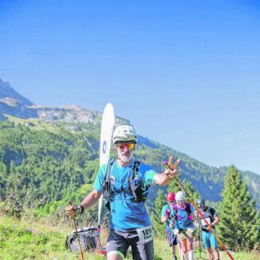 Glacier 3000 Run: Super Wetter, gute Stimmung, starke Leistungen - Schnappschuss des Tages.