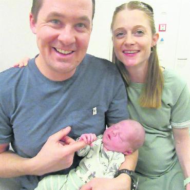 Das Neujahrsbaby im Spital Thun heisst Kyan Loïc - FOTO: ZVG