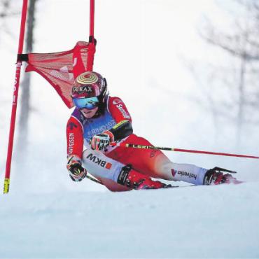 Erster Europacupsieg für Sue Piller - Sue Piller siegte im Europacupriesenslalom von Sestriere. FOTO: ARCHIV AVS/ZVG