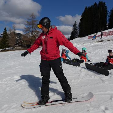 Erstkontakt mit dem Schnee