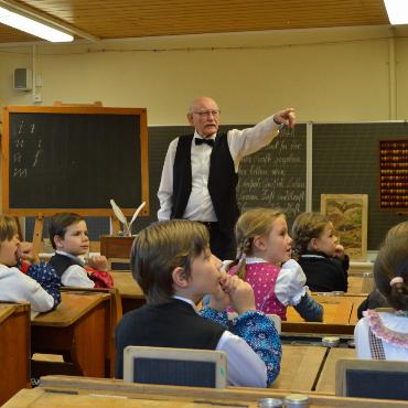 Schulstunden wie vor 100 Jahren