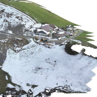 Blick in die Vergangenheit - FOTO: BAUMANN VERMESSUNGEN AG