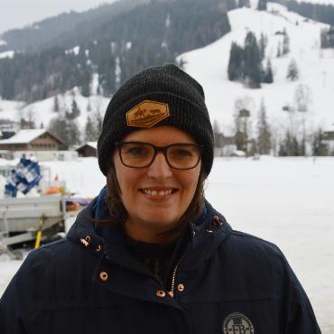 Mit Pferd und Ski um die Wette fahren