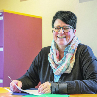 Zwei Frauen, zwei Gemeinden, 100 Tage im Amt – und 10 Fragen - Barbara Kernen (Fotos: Jocelyne Page)