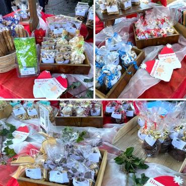 Weihnachtsgüezi und Brätzeli des Frauenvereins Saanen - Weihnachtsgüezi am Stand des Frauenvereins Saanen am Saaner Weihnachtsmäret. FOTOS: ZVG