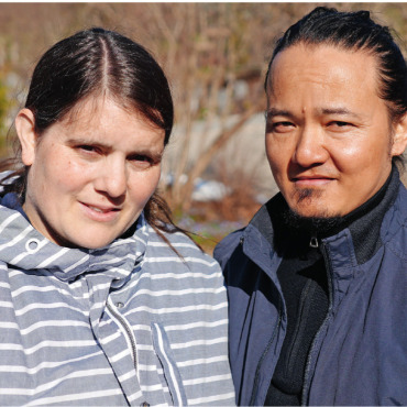 «Meine Welt war angehalten» - Tanja und Bikash Lama.