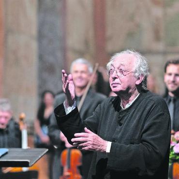 Feierlicher Schubert in der Kirche Saanen - Dirigent Philippe Herreweghe. FOTOS: RAPHAEL FAUX/GSTAADPHOTOGRAPHY.COM