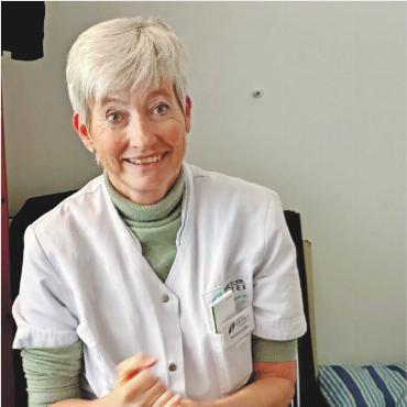 Vom wunden Punkt und einem Wunsch, der weiterträgt - Detektivin, Psychologin und Wundexpertin in einem: Der Beruf bedeutet für Elisabeth Kohlervon Siebenthal viel mehr als nur einen Verband anzulegen.   FOTO: ZVG