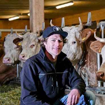 Wie viel Biodiversität braucht das Land? - Bio-Landwirt Thomas Schläppi. FOTO: ZVG
