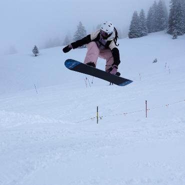 Erstkontakt mit dem Schnee