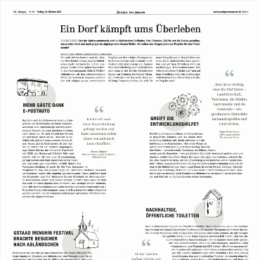 Ein Dorf kämpft ums Überleben