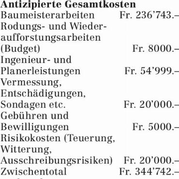 AMTLICHER ANZEIGER