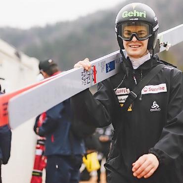 Sandro Hauswirth springt in Lillehammer - Sandro Hauswirth FOTO: ZVG