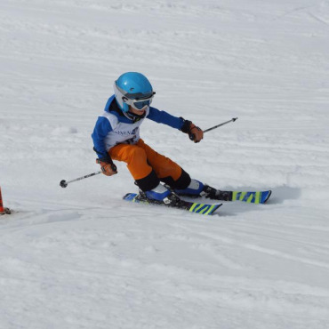 Céline Reichenbach und Daniel Perreten wurden Lauener Clubmeister - Sieger der Schoggola Junioren.