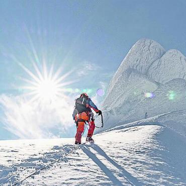 Stephan Siegrist – der Alpinist - Stephan Siegrist wird von spannenden bergsteigerischen Herausforderungen erzählen. FOTO: ZVG