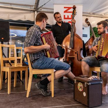 Eine «Ländlermusikwolke» schwebte über Gstaad