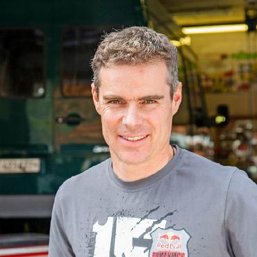 Daumen hoch: Thomas Schranz sucht das Abenteuer - Thomas Schranz FOTO: JOCELYNE PAGE
