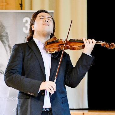 Junge Geigenvirtuosen beeindrucken Jury mit hohem Niveau - Ebenfalls zweitplatziert: Elias David Moncado.