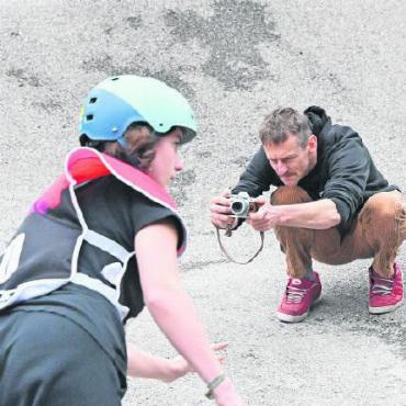 Erfolgreiche Premiere des Mountain Pump Saanen - Die Dynamik wurde von verschiedenen Fotografen eingefangen.