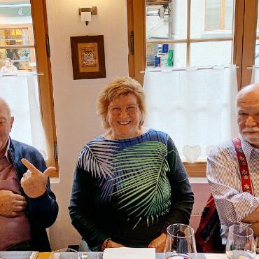 Alle Jahre wieder… Grand Cru Jahrgang 1940 - Arnold Hählen, Bethli Hammel-Berchten und Jean Kohler.
