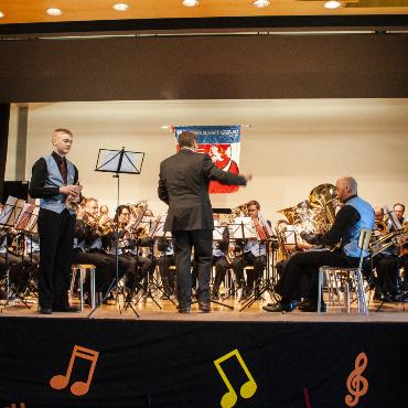 BBH Saanen gewinnt am Musiktag Gstaad zwei Wertungen