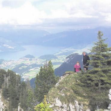 «Ich bin gerne frei und unabhängig» - Gemeinsam mit seiner Ehefrau die neu gewonnenen Freiheiten geniessen.