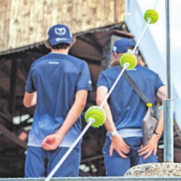 Einsatz, Ehrgeiz, Emotionen: EFG Swiss Open Gstaad 2022 - Sorgt für einen guten Halt.