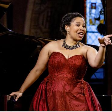 Eine Reise in die Welt der Oper und des Musicals - Die südafrikanischstämmige Sopranistin Golda Schultz brillierte in der Kirche Rougemont.