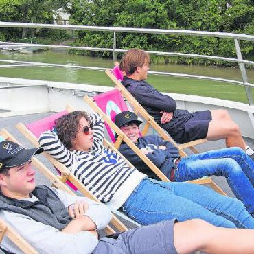 Faule Silberrücken, schneeweisse Salzberge u - Chillen auf dem Schiff …