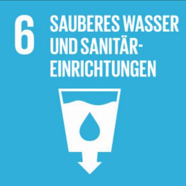 Kennen Sie die 17 Nachhaltigkeitsziele der UNO? - Verfügbarkeit und nachhaltige Bewirtschaftung von Wasser und Sanitärversorgung für alle gewährleisten. «Wir erreichen alle Entwicklungsziele nur, wenn wir verstehen, wie Wasser als global begrenzte Ressource mit den anderen Zielen verbunden ist.» BORDA E.V.