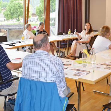 Austausch und Workshop mit den freien Mitarbeitenden des AvS