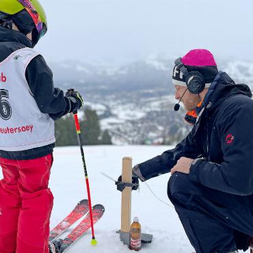 Heiti-Cup-Jubiläum fällt zum Glück nicht ins Wasser - Volle Konzentration vor dem Start.