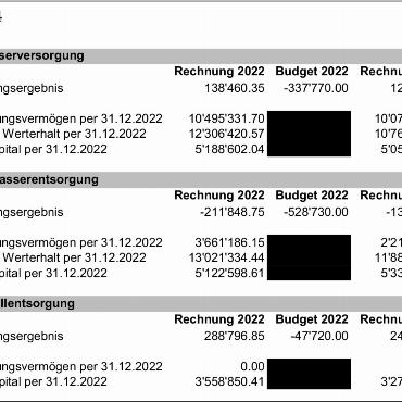 Protokoll der Gemeindeversammlung