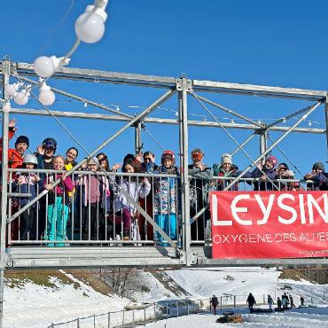 Jack Frost bei den Cevianer:innen - Ein ereignisreicher Tag im Tobogganpark in Leysin.