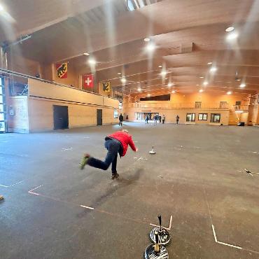 Eisstockplauschturnier Les Routiers Suisses - FOTO: ZVG