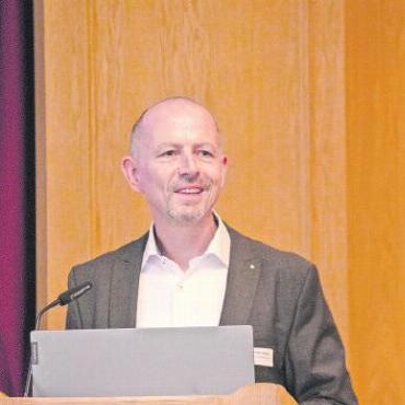 Über die Widerstandsfähigkeit des alpinen Tourismus - Verbandspräsident Christoph Müller. FOTO: JOCELYNE PAGE