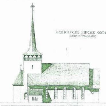 Der heilige Josef: der Zimmermann von Nazareth, ein Genfer Abbé und das rätselhafte Schächtelchen - FOTO: ZVG BROSCHÜRE «KIRCHE ST. JOSEF GSTAAD», KATH.-RÖM. KIRCHGEMEINDE GSTAAD