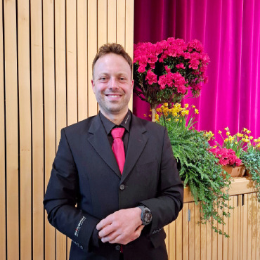 Jahreskonzert der Militärmusik Rougemont - Florian Karlen, Präsident derMilitärmusik Rougemont, freut sich auf viele weitere Auftritte im 2026 und insbesondere auf dieNeuuniformierung, die im Mai 2027 stattfinden wird.