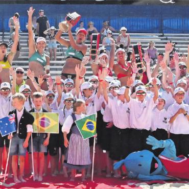 Das Swatch Beach Pro Gstaad - ein Beachvolleyballfest