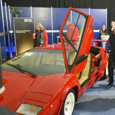 Ikonen der Automobilgeschichte unter dem Hammer - Der Lamborghini Countach LP5000 Quattrovalvole mit den berühmten Scherentüren.