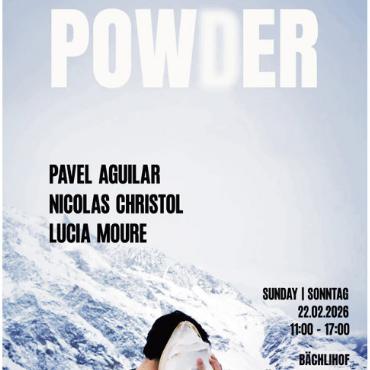 Pop-up-Ausstellung «Pow[d]er» im Bächlihof - «Pow[d]er» – Pop-up-Ausstellung am nächsten Sonntag im Bächlihof.     FOTO: ZVG