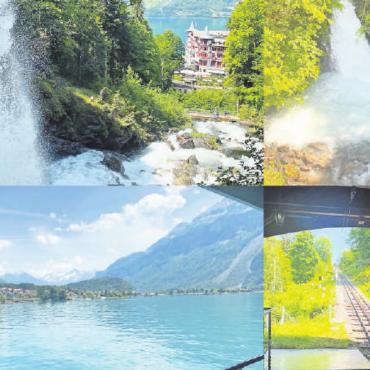 Seniorenausflug an die Giessbachfälle - Ausflugsziel Giessbachfälle hoch über dem Brienzersee. FOTOS: MARIANNE KELLENBERGER